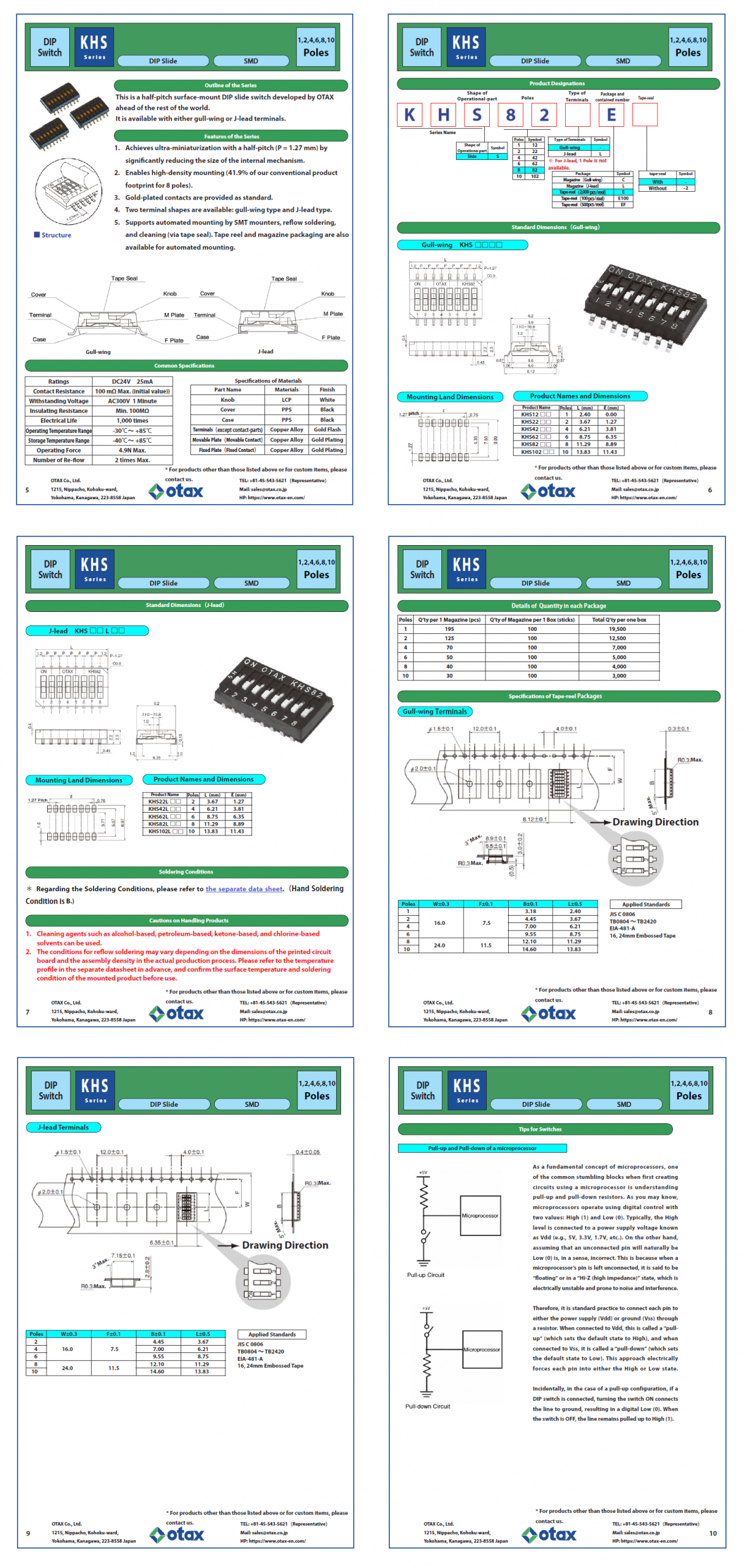 Slide KHS Series – OTAX Web Site (English)